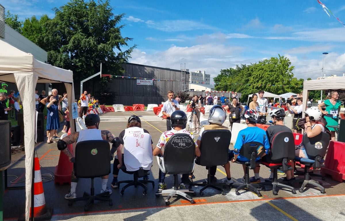 Isère : Cette course de chaises de bureau fait des émules