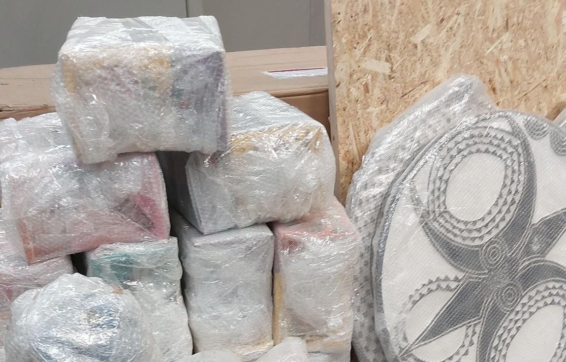 Drogue : 10 millions d’euros de cocaïne saisis par les douanes après une opération menée de Roissy aux Pays-Bas