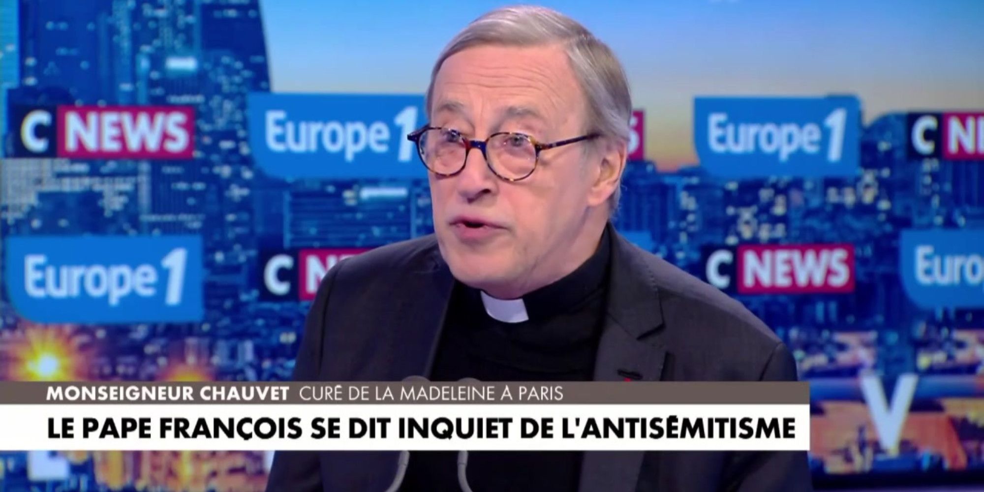 «Pour lutter contre l’antisémitisme, il faut rappeler que nous sommes tous des frères», déclare Monseigneur Patrick Chauvet