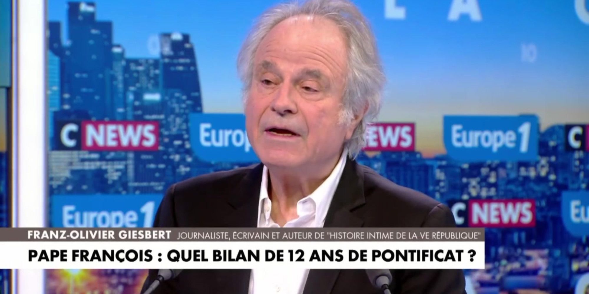 Mort du pape François : «Son pontificat n’a pas donné ce qu’il aurait pu donner», estime le journaliste Franz-Olivier Giesbert