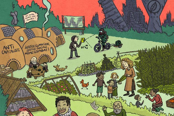 Anticapitalisme, rejet du nucléaire et keffieh : une affiche de l’association française de sociologie provoque la consternation