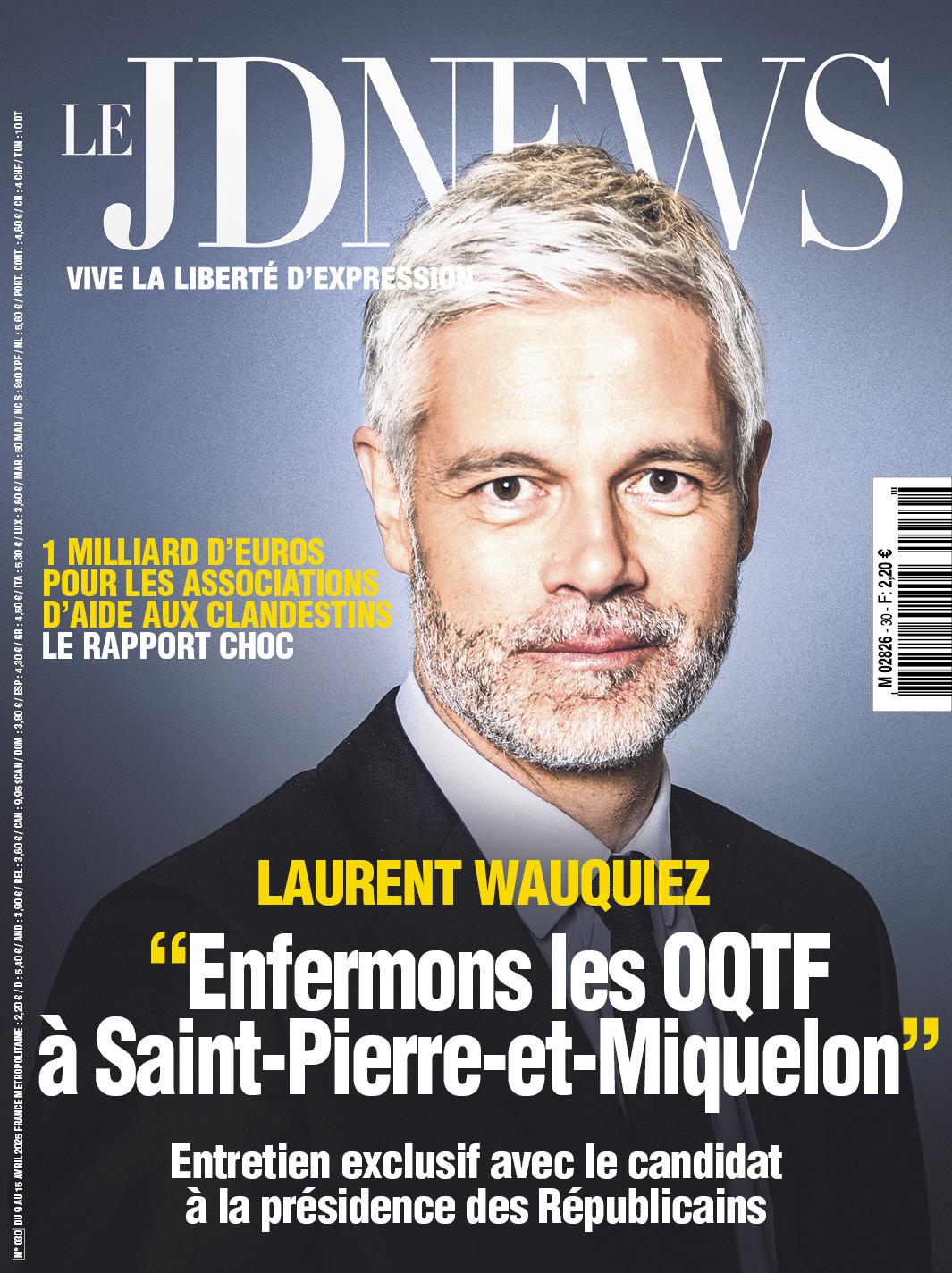 Laurent Wauquiez : «Enfermons les OQTF à Saint-Pierre-et-Miquelon»