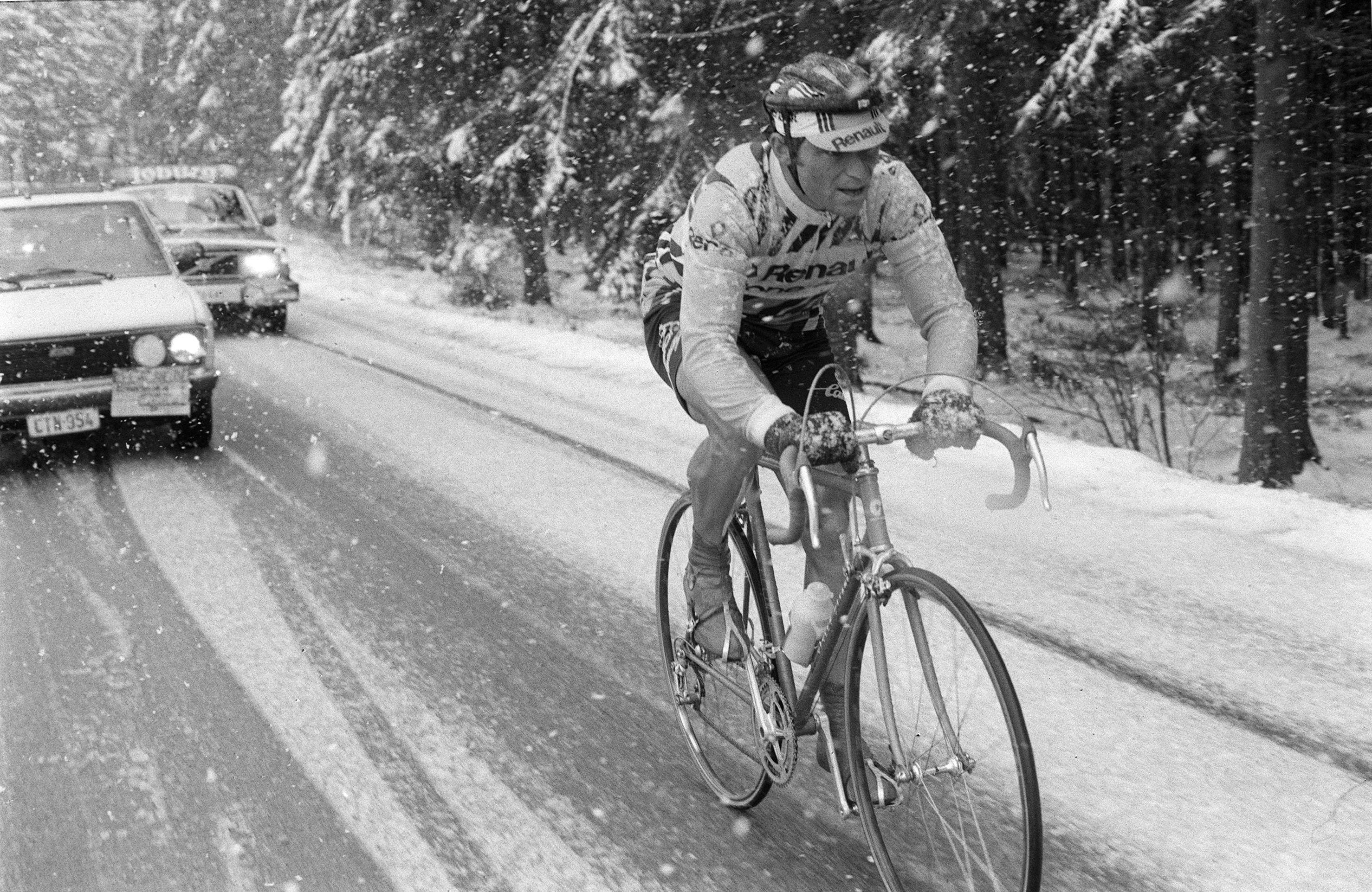 Liège-Bastogne-Liège : Bernard Hinault se souvient de son exploit sous la neige