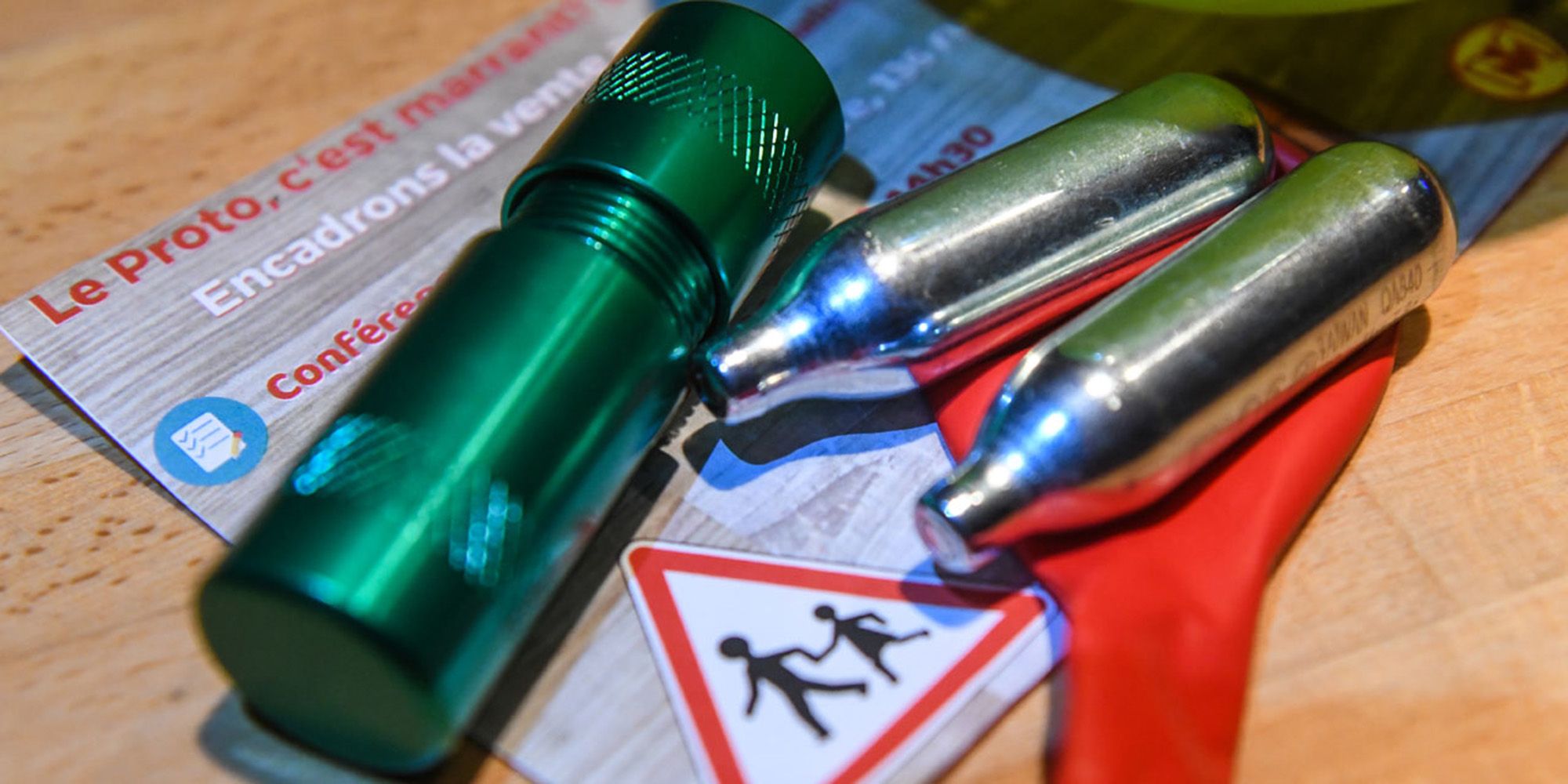 Gaz hilarant : les intoxications au protoxyde d’azote continuent d’augmenter