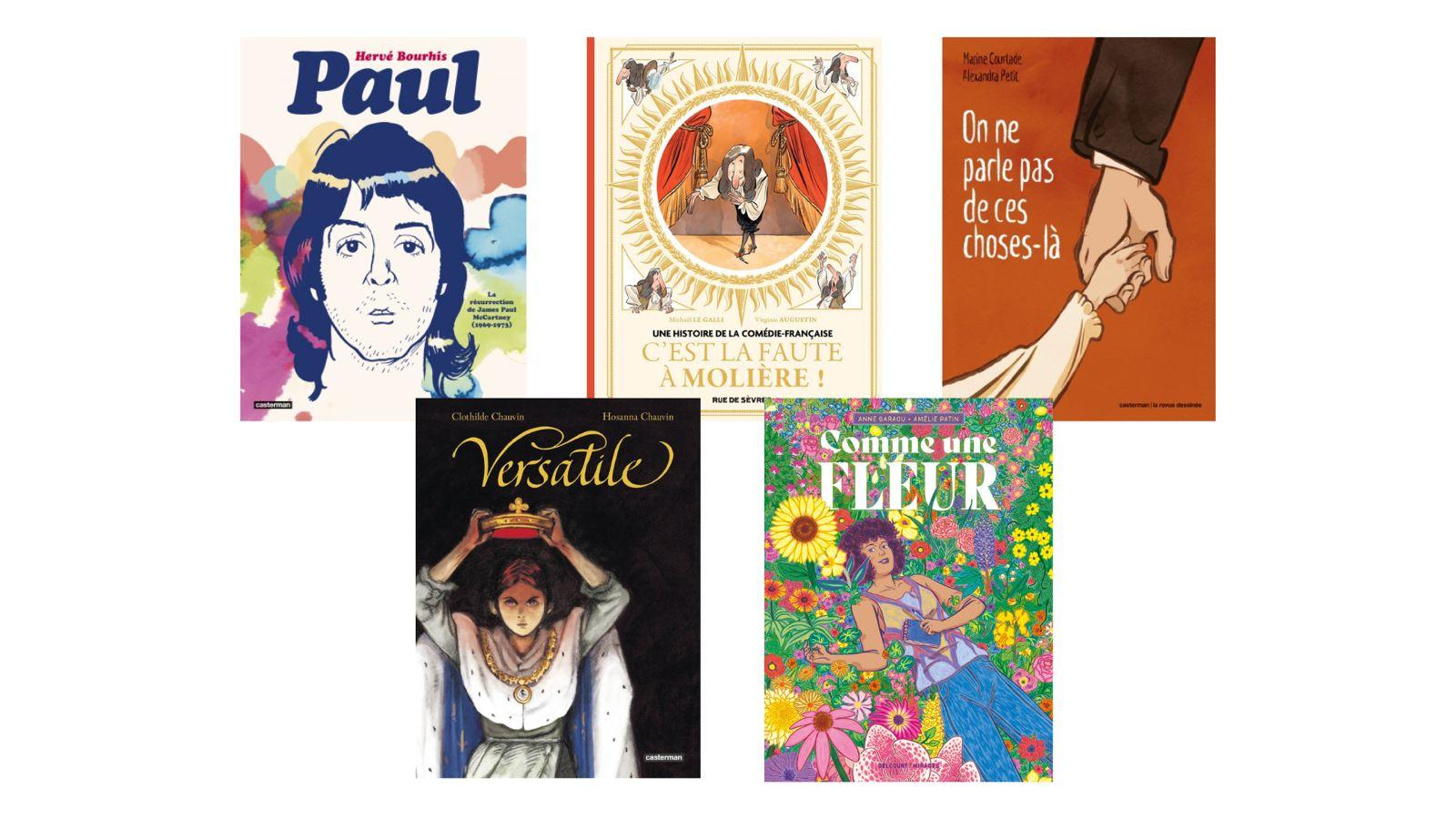 Versatile, Comme une fleur, On ne parle pas de ces choses-là… La sélection BD du JDD !