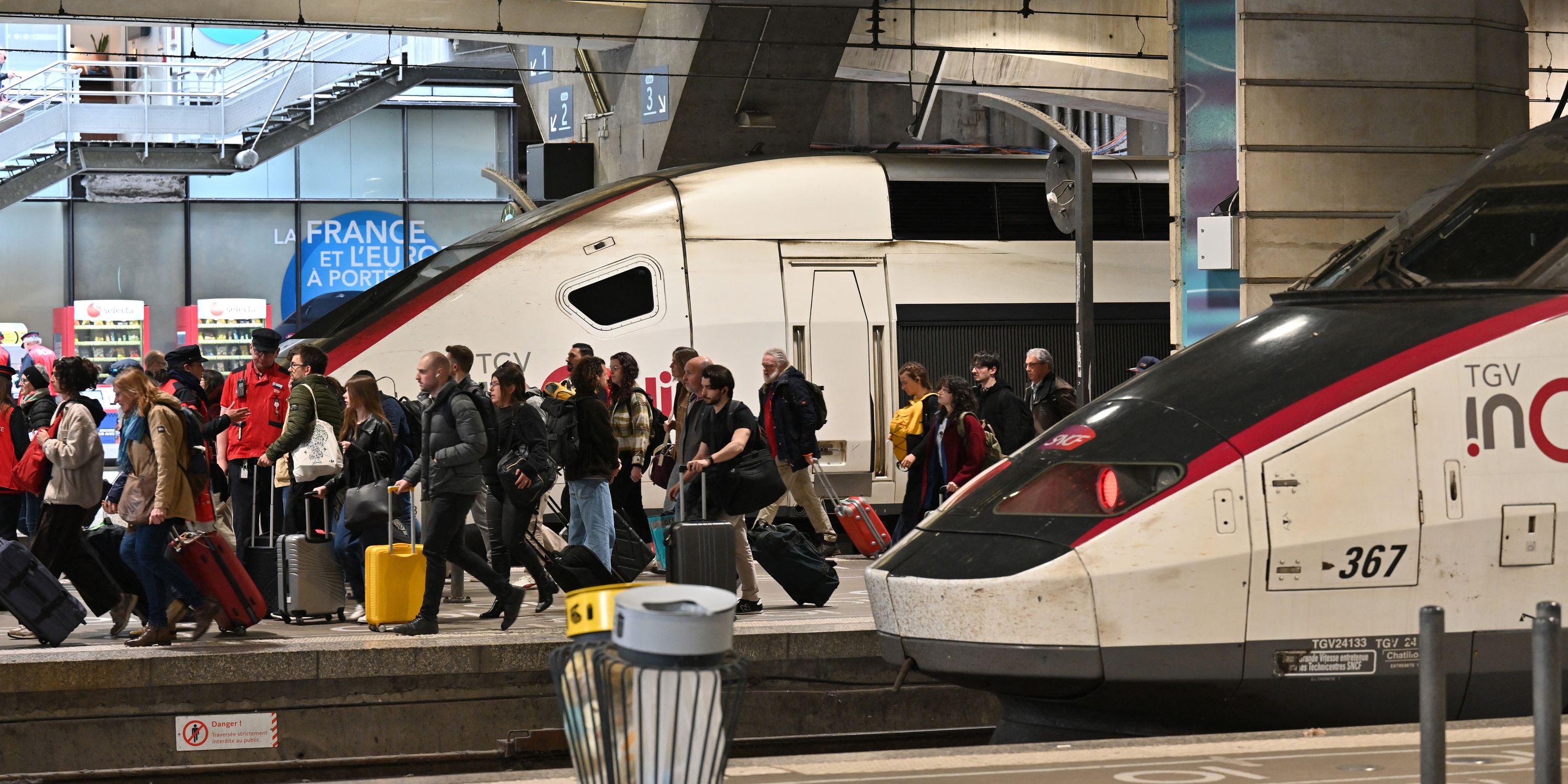 SNCF : la grève des chefs de bord perturbe peu le trafic TGV