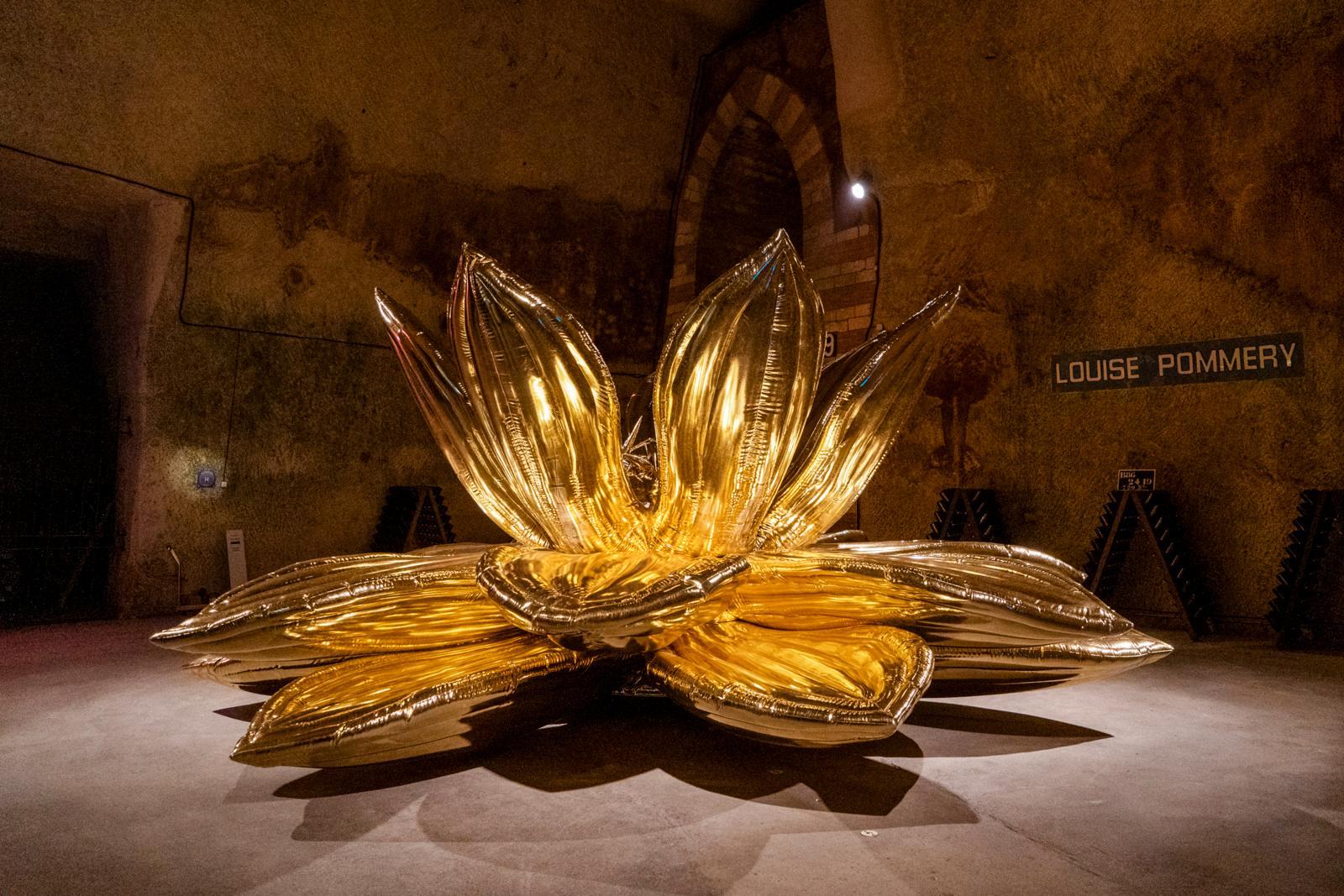 Domaine Pommery : quand l’art dialogue avec le champagne dans une exposition exceptionnelle