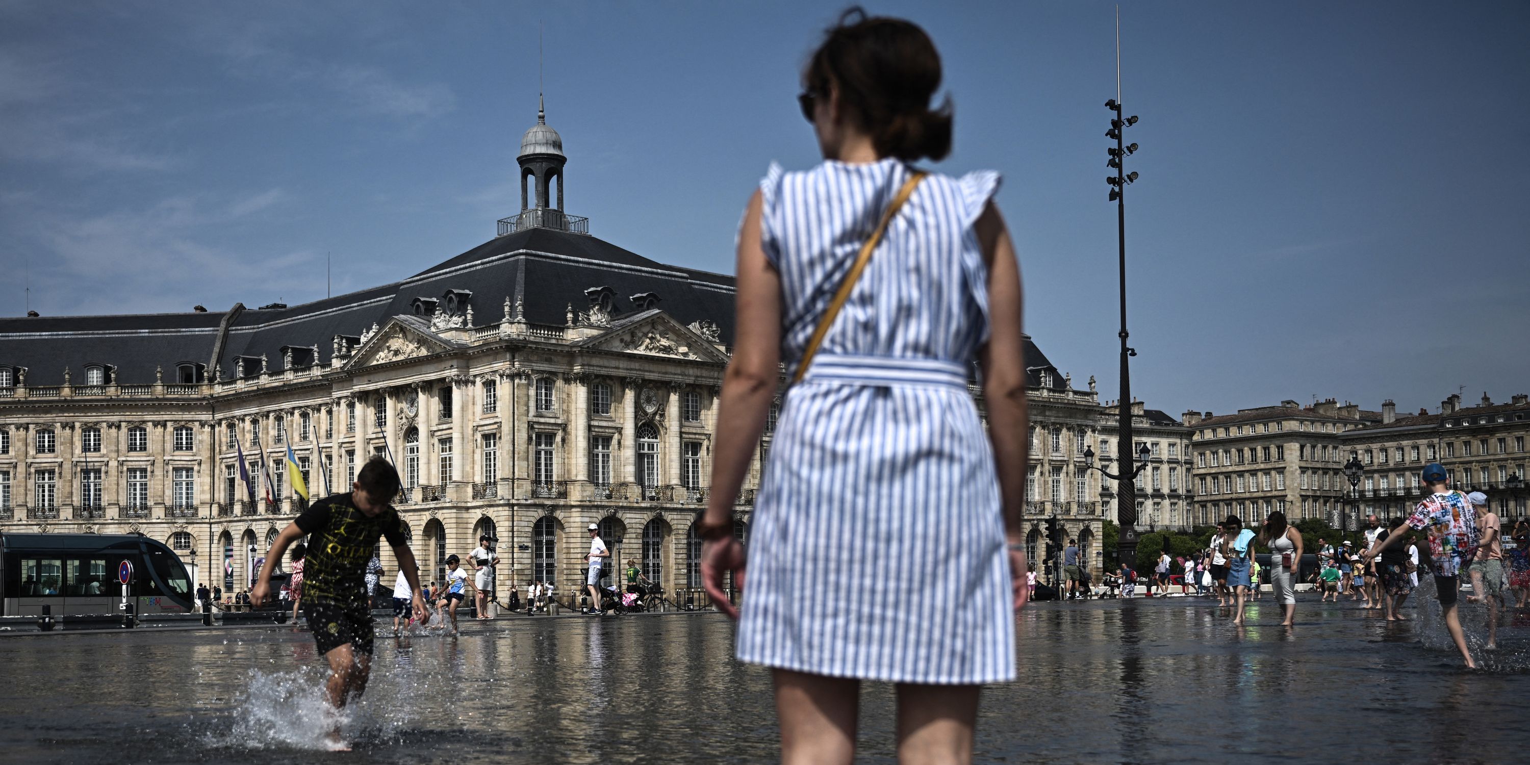 Canicule : à Bordeaux, difficile pour les habitants de se balader dans les rues sous les fortes chaleurs