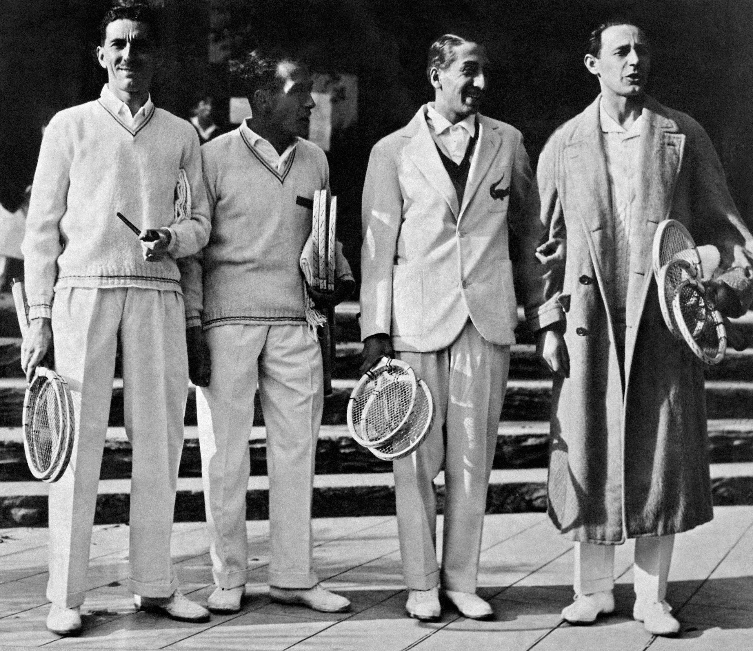 Cent ans après, l’épopée des Mousquetaires du tennis français