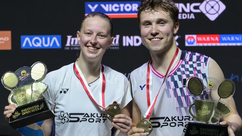 Badminton: l’exploit historique de Delphine Delrue et Thom Gicquel, premiers Français à remporter un Super 1000
