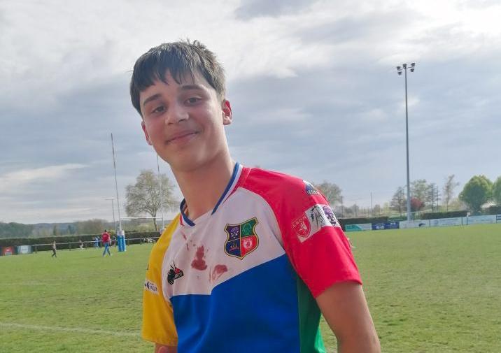 Axel, 14 ans, espoir du rugby picard, lance un appel aux dons pour rejoindre le Stade Français