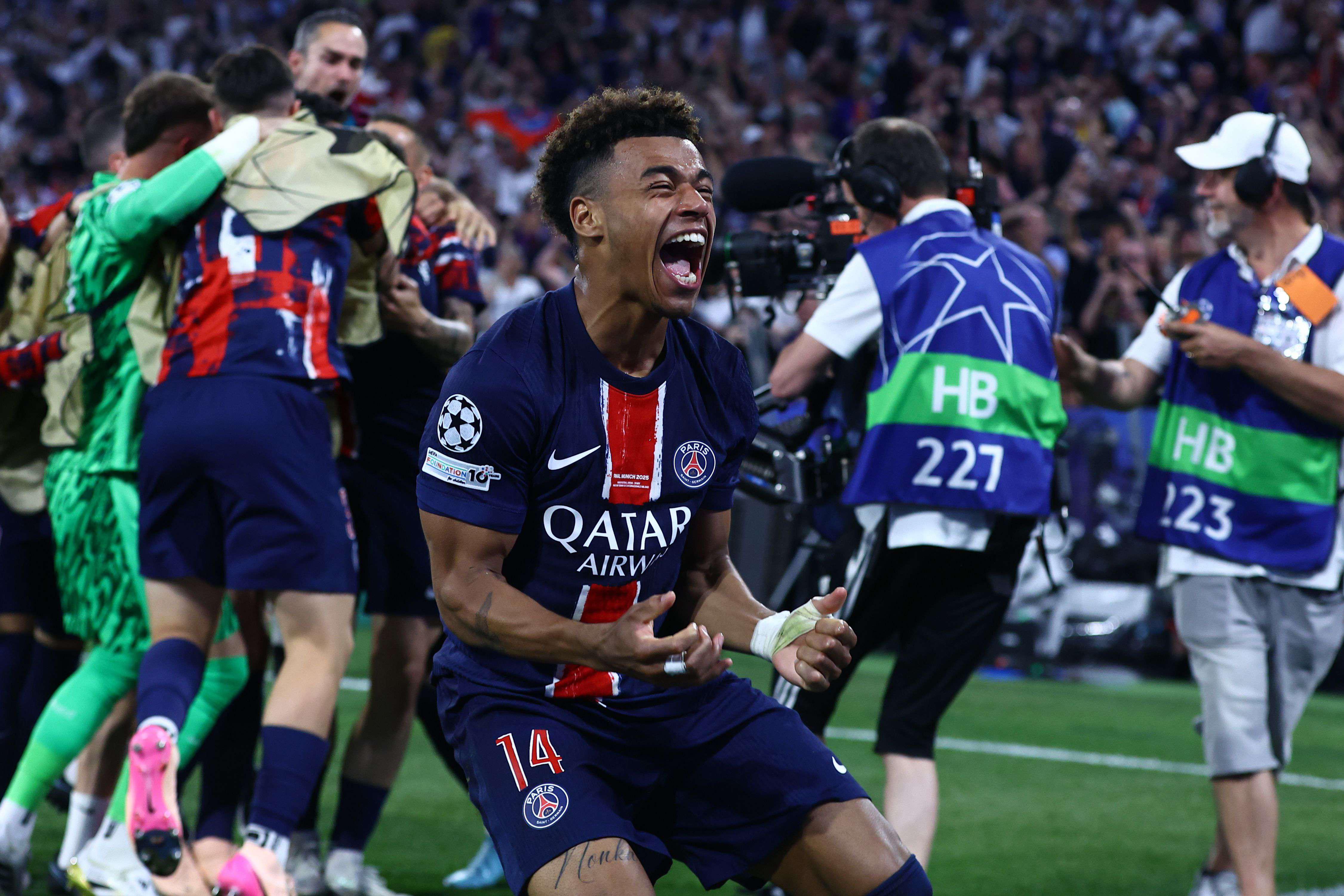 Ligue des champions : Marquinhos, Doué, Barcola… les joueurs du PSG livrent leur émotion après le sacre
