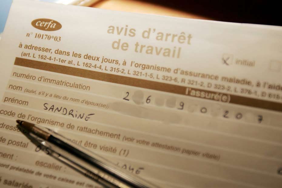 Pour lutter contre les faux arrêts de travail, l’Assurance maladie met en place de nouveaux formulaires, plus difficiles à falsifier