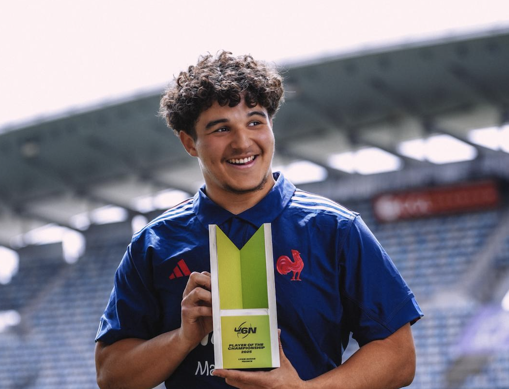 Lyam Akrab, phénomène des Bleuets : «Petit, j’étais déjà assez costaud pour le rugby»