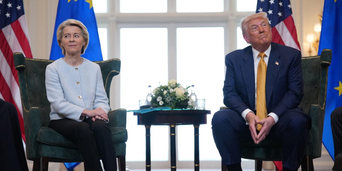 INFOGRAPHIE. Quelles surtaxes douanières les États-Unis de Trump ont-ils imposées à leurs partenaires ?