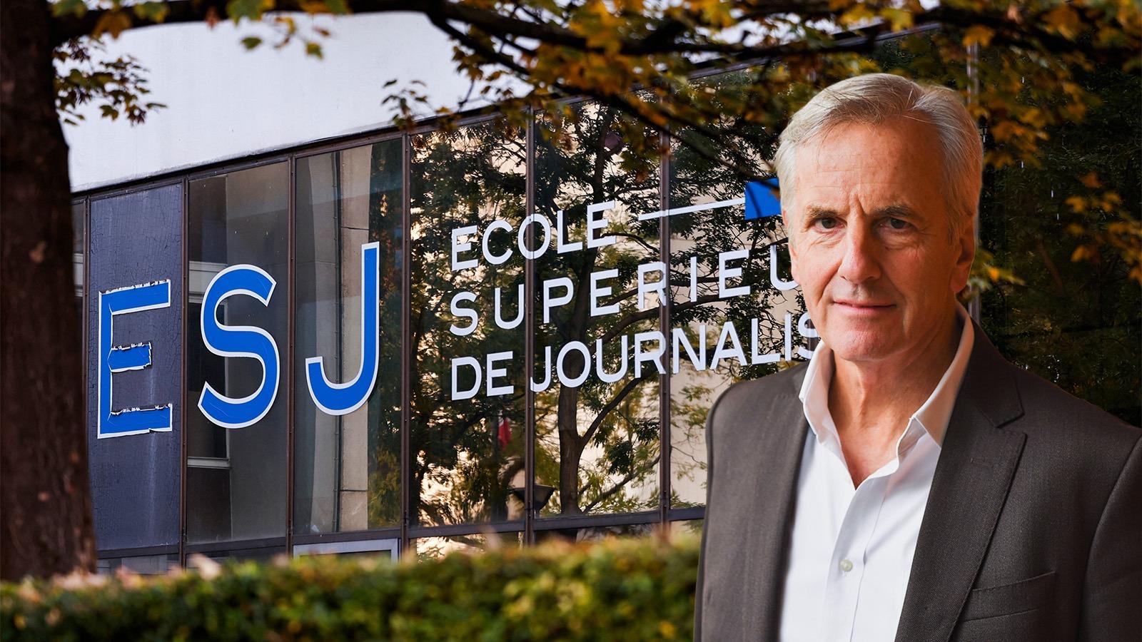 Bernard de La Villardière : «L’ESJ Paris doit éveiller l’esprit critique des journalistes»