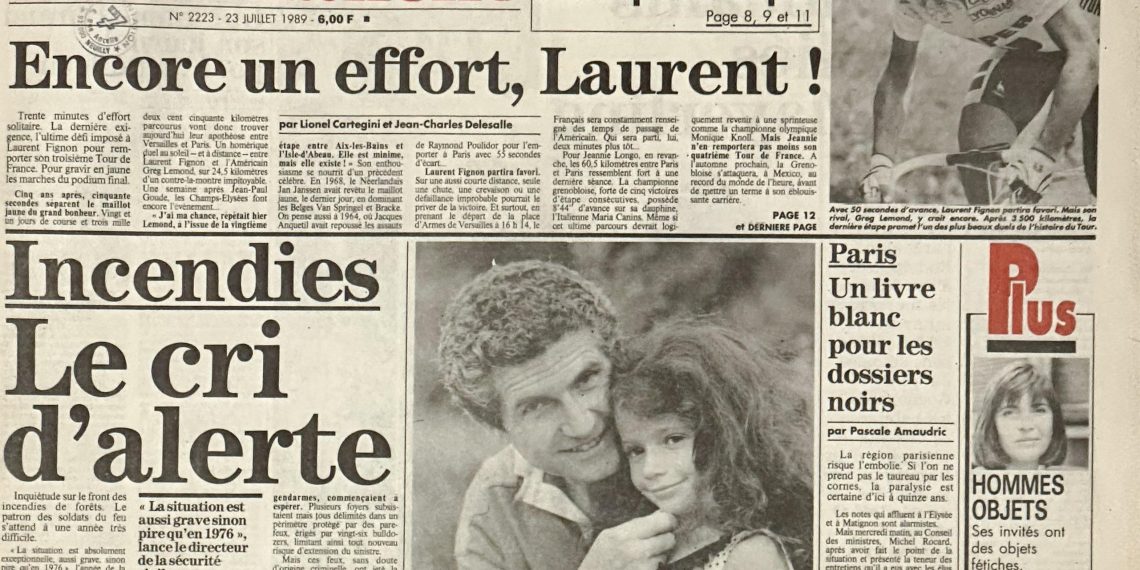 Tour de France 1989 : Laurent Fignon contre Greg LeMond, un duel pour l’éternité