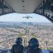 A400M : dans le cockpit du géant qui survole Paris