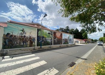 Vendée : le général Charette célébré à travers une fresque gigantesque