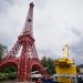 La tour Eiffel s’invite en Alsace : une réplique miniature de 30 mètres achevée