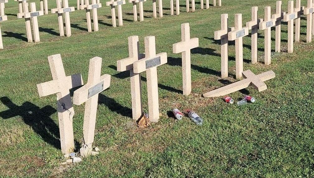 Moselle : Des croix vandalisées dans un mémorial de la Première Guerre mondiale