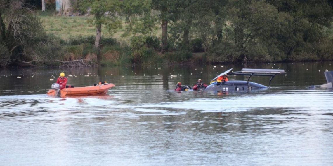 Finistère : L’hélicoptère qui s’est crashé a été sorti de l’eau… par un autre hélico