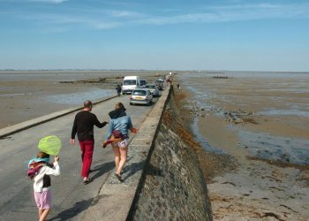 Vendée : Ils perdent la clef, leur voiture prise au piège par la marée au passage du Gois