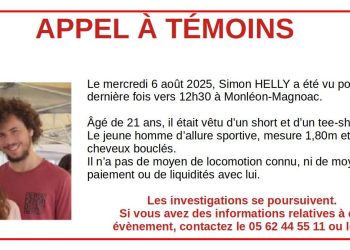 Hautes-Pyrénées : Inquiétudes après la disparition d’un jeune homme depuis 15 jours