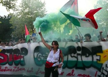 «Mettre fin au génocide» : des milliers de militants propalestiniens assiègent la Mostra de Venise
