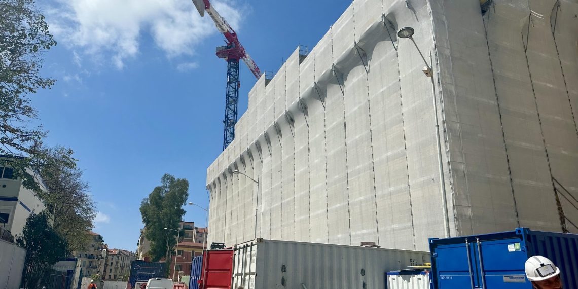 À Nice, le futur «super commissariat» sort de terre