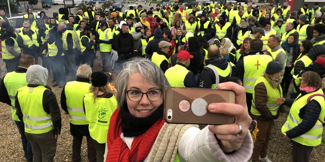 Gilets jaunes – Jacline Mouraud : «Aujourd’hui, je vis avec 800 euros par mois»