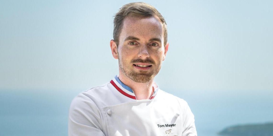 Tom Meyer, chef alchimiste de La Chèvre d’Or : «Si le résultat n’est pas beau dans l’assiette, je ne le sors pas»