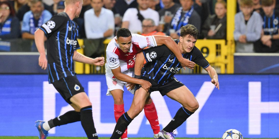 Ligue des champions : méconnaissable, Monaco coule à Bruges (4-1)