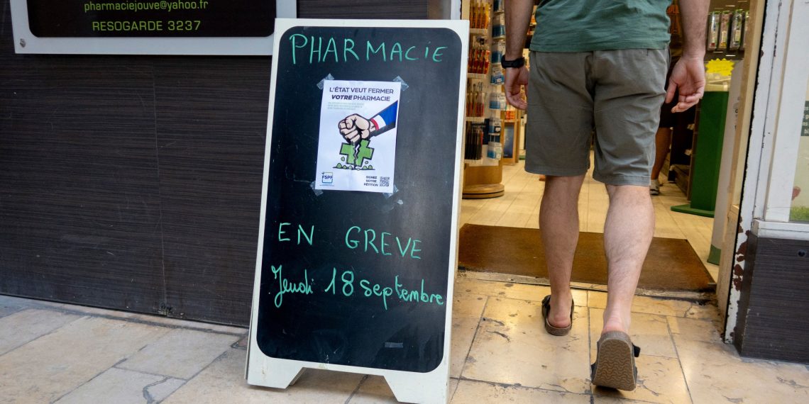 Grève des pharmaciens : «Il y a une pharmacie qui ferme chaque jour en France», s’alarme le président des syndicats pharmaceutiques