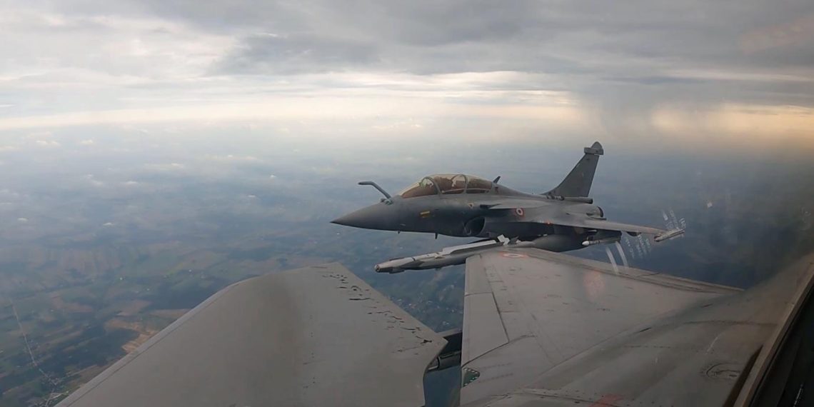Rafale en Pologne : premières missions pour l’armée française