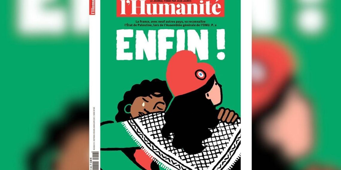 Reconnaissance de la Palestine : la Une de L’Humanité suscite un tollé à gauche