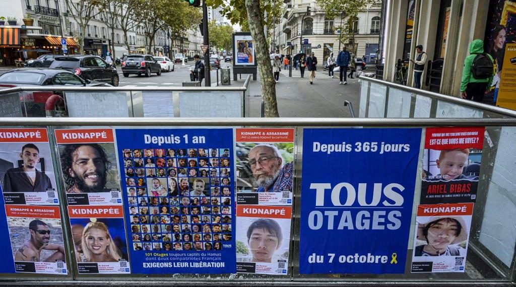 Paris : une marche pour les otages détenus par le Hamas organisée ce dimanche
