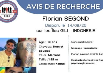 Var : Un Français de 26 ans a disparu à Bali depuis plus d’un mois