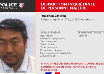 Yvelines : Un avis de disparition inquiétante lancé pour retrouver un homme de 43 ans