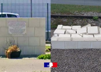 Aisne : Une stèle en hommage aux déportés de la Shoah détruite volontairement, une enquête ouverte