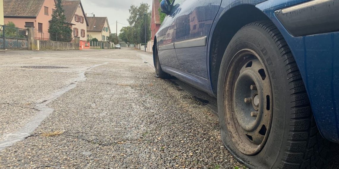 Reims : Près de 40 voitures retrouvées les pneus crevés dans ce quartier