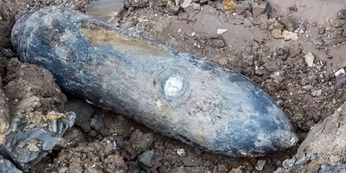 Marne : Un obus découvert sur un chantier après avoir été heurté par une pelleteuse
