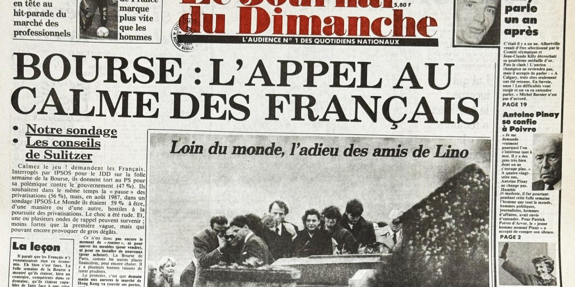 «Il est mort en seigneur» : quand Alain Delon pleurait Lino Ventura