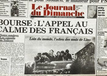 «Il est mort en seigneur» : quand Alain Delon pleurait Lino Ventura