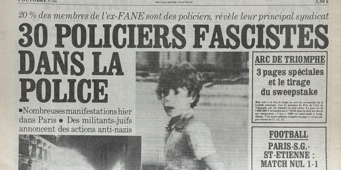 Les archives du JDD – Dimanche 5 octobre 1980 : le chagrin et la colère