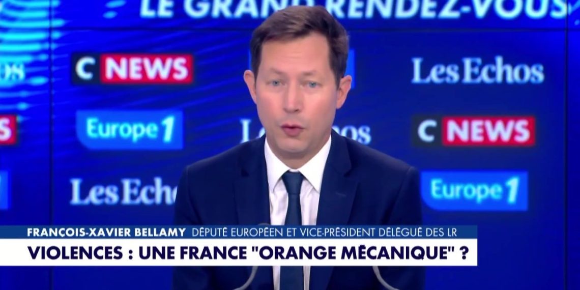 Insécurité : «Il y a tout à reconstruire, la justice, nos frontières et notre Ecole», affirme François-Xavier Bellamy