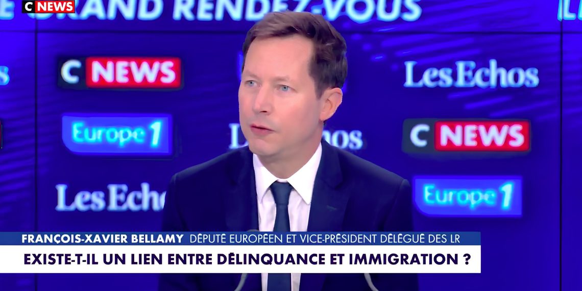 Le lien entre immigration et insécurité «est une réalité», souligne François-Xavier Bellamy