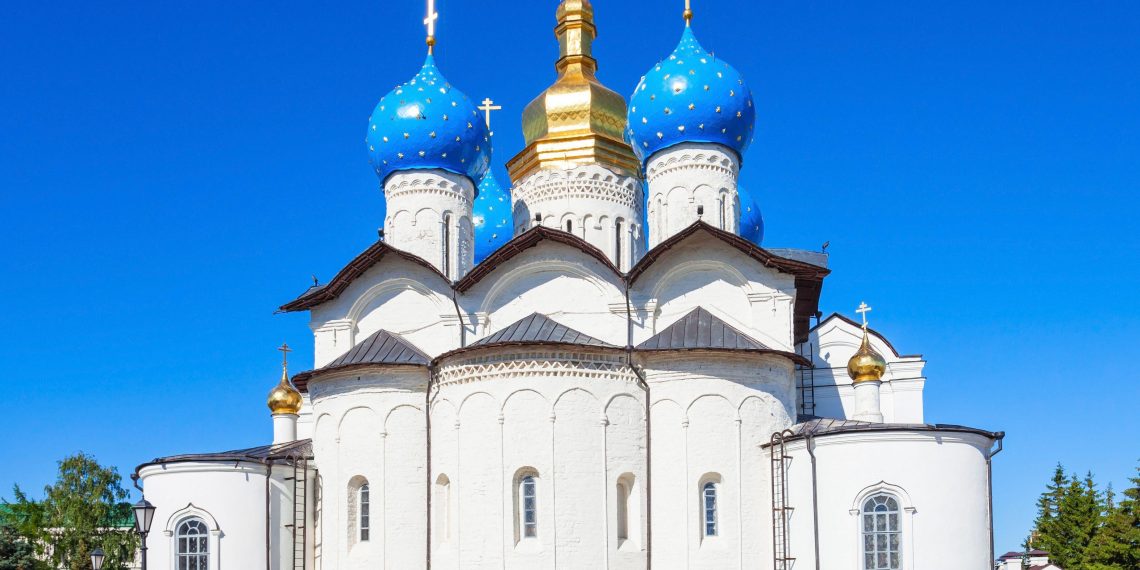 Cathédrale de l’Annonciation : la lumière du Kremlin de Kazan