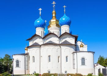 Cathédrale de l’Annonciation : la lumière du Kremlin de Kazan