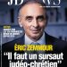 Éric Zemmour : «Il faut un sursaut judéo-chrétien»